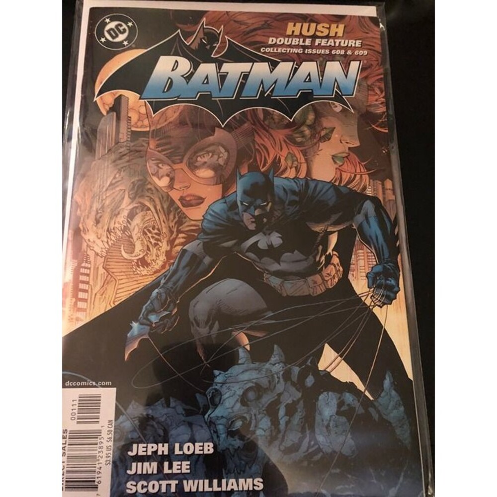 BATMAN HUSH DOUBLE FEATURE NO 608 609 DC COMIC BOOK COMICS ART 1ST PRINT 2003